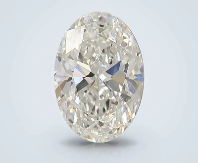 3.07ct E VS1 Rare Carat Ideal Cut Oval Lab Grown Diamond