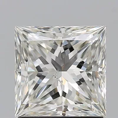 1.50ct K SI2 Rare Carat Ideal Cut Princess Diamond