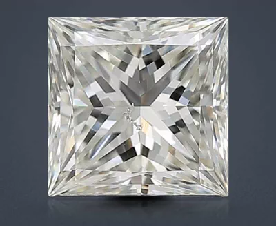 1.50ct K SI2 Rare Carat Ideal Cut Princess Diamond