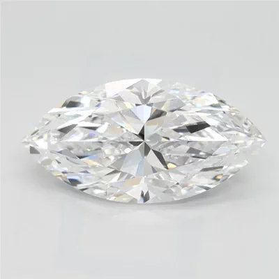 2.08ct D VVS1 Rare Carat Ideal Cut Marquise Lab Grown Diamond