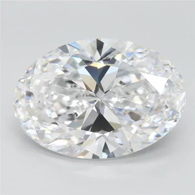 4.00ct D VVS1 Rare Carat Ideal Cut Oval Lab Grown Diamond