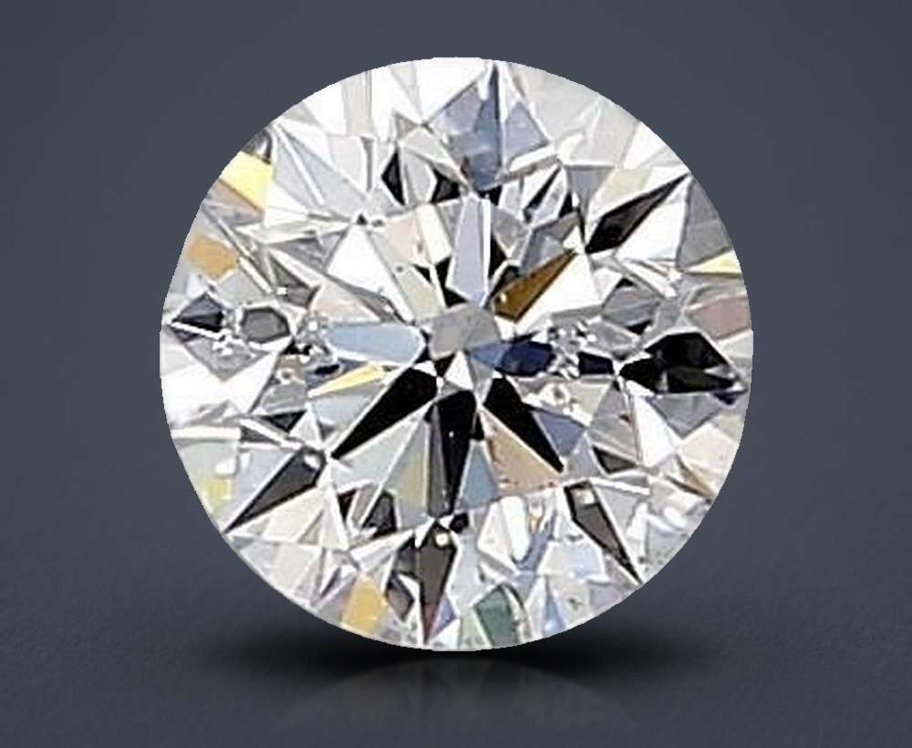 0.37ct D SI2 Rare Carat Ideal Cut Round Diamond