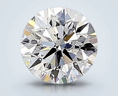 0.37ct D SI2 Rare Carat Ideal Cut Round Diamond