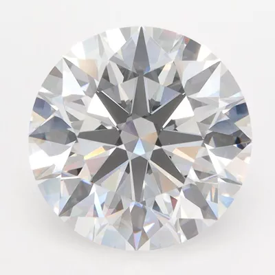 4.56ct D FL Rare Carat Ideal Cut Round Lab Grown Diamond