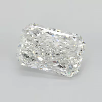 12.48ct F VVS2 Very Good Cut Radiant Lab Grown Diamond