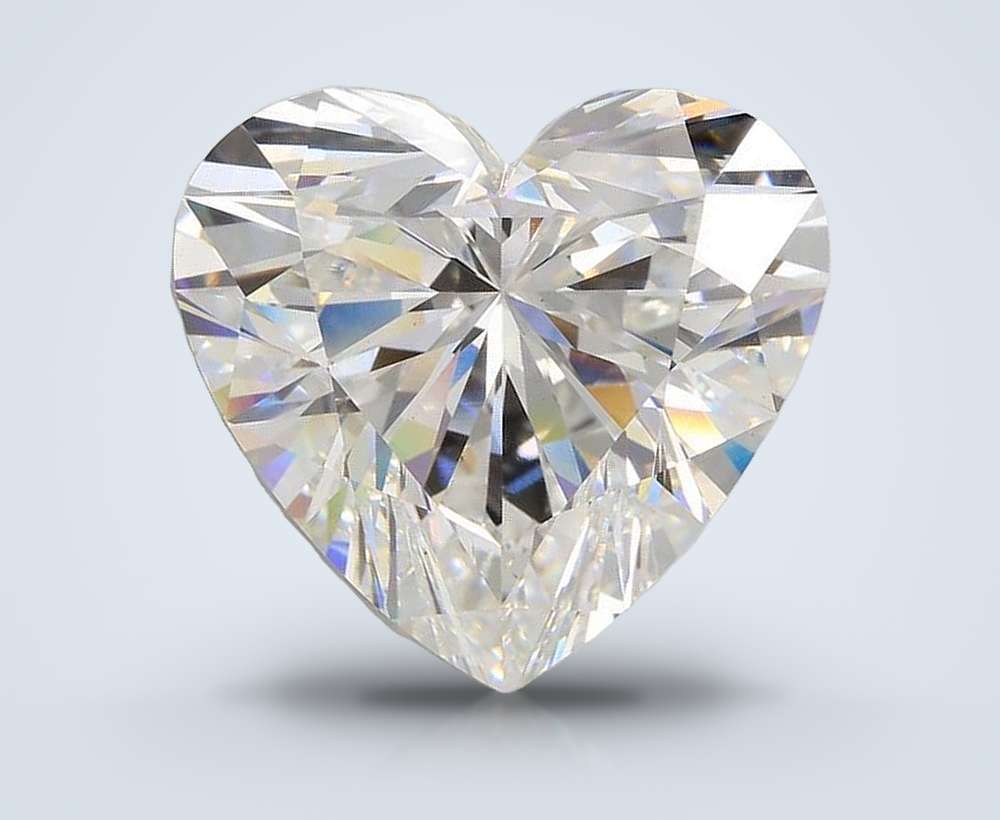 20.61ct E VS1 Rare Carat Ideal Cut Heart Lab Grown Diamond