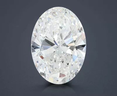 13.02ct E VVS2 Rare Carat Ideal Cut Oval Lab Grown Diamond