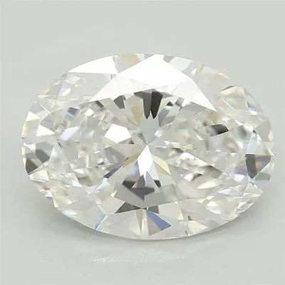 1.59ct D VVS2 Very Good Cut Oval Lab Grown Diamond