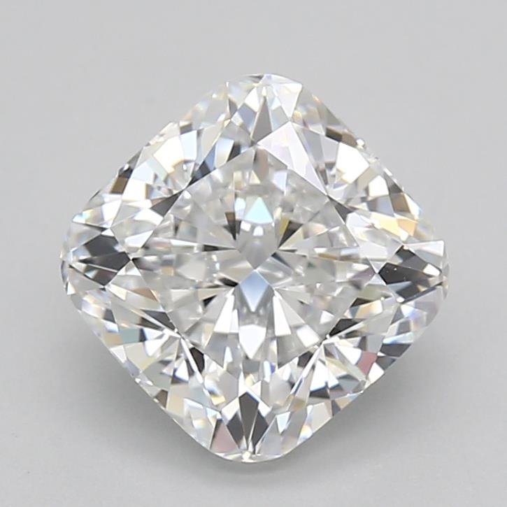 3.04ct D VVS2 Rare Carat Ideal Cut Cushion Lab Grown Diamond