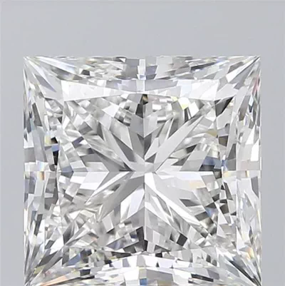 7.04ct G VS1 Rare Carat Ideal Cut Princess Lab Grown Diamond