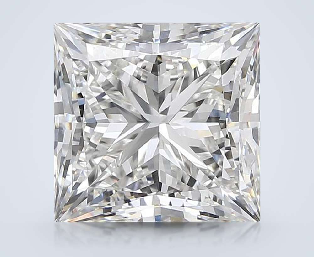 7.04ct G VS1 Rare Carat Ideal Cut Princess Lab Grown Diamond