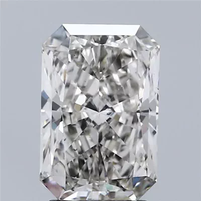 2.92ct H VS2 Rare Carat Ideal Cut Radiant Lab Grown Diamond