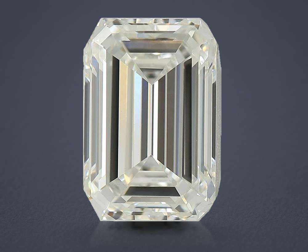 2.59ct E VS1 Rare Carat Ideal Cut Emerald Lab Grown Diamond