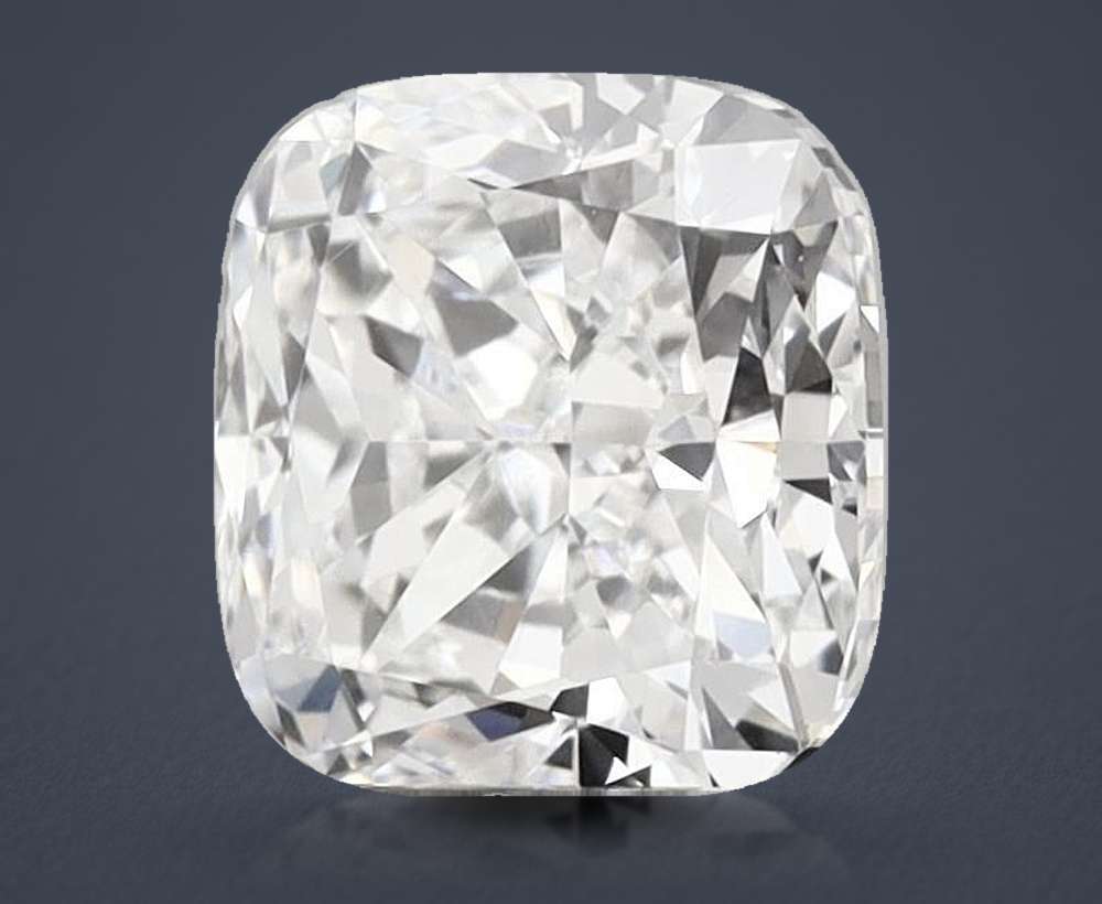1.03ct D VVS2 Rare Carat Ideal Cut Cushion Lab Grown Diamond