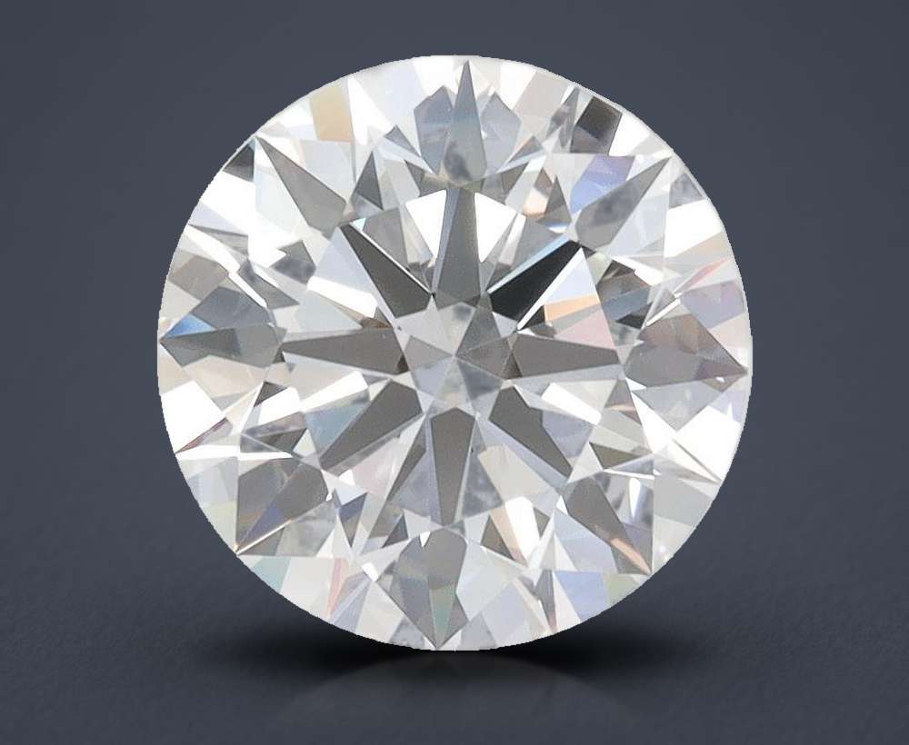 3.00ct D VS1 Rare Carat Ideal Cut Round Lab Grown Diamond
