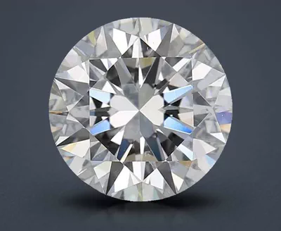 2.51ct G SI1 Rare Carat Ideal Cut Round Diamond
