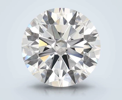 3.60ct E SI1 Excellent Cut Round Lab Grown Diamond