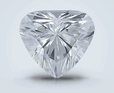0.61ct G SI2 Rare Carat Ideal Cut Heart Diamond