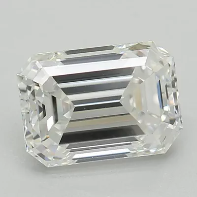 1.01ct E VS2 Excellent Cut Emerald Lab Grown Diamond