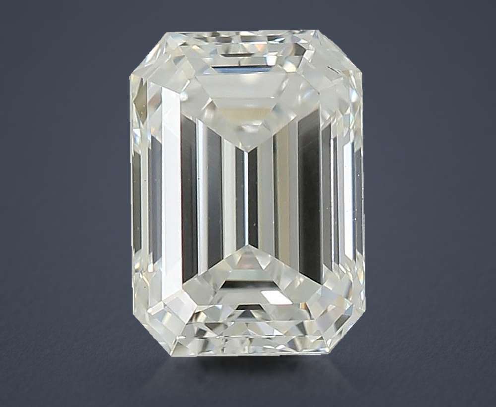 1.01ct E VS2 Rare Carat Ideal Cut Emerald Lab Grown Diamond