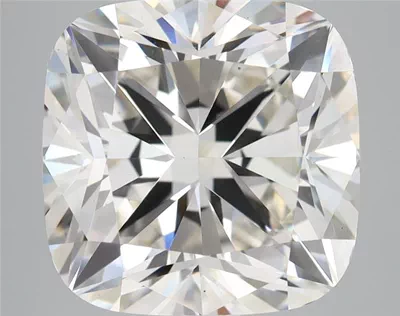 6.53ct H VS1 Rare Carat Ideal Cut Cushion Lab Grown Diamond