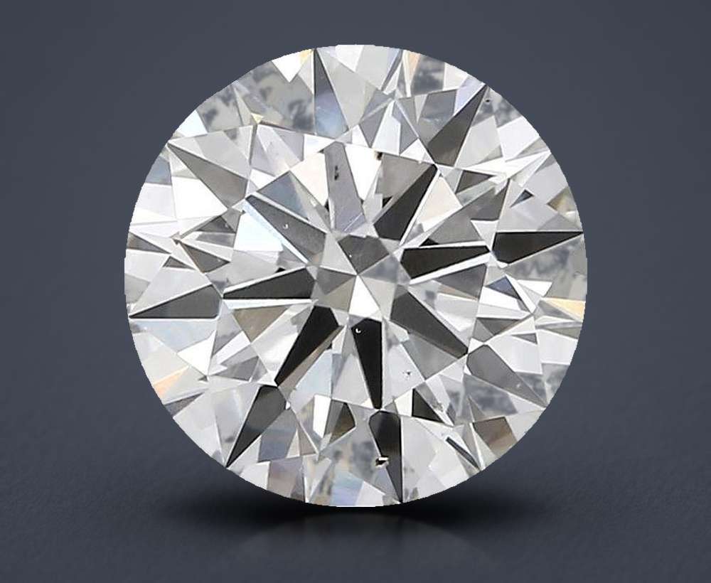 4.71ct G SI1 Rare Carat Ideal Cut Round Lab Grown Diamond