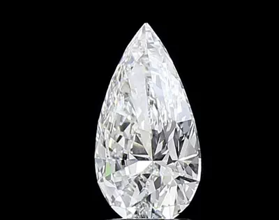 3.02ct G VS1 Rare Carat Ideal Cut Pear Lab Grown Diamond