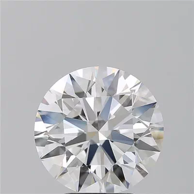 4.18ct E VS1 Rare Carat Ideal Cut Round Diamond