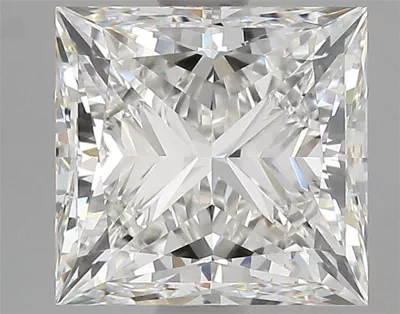 2.53ct J VVS1 Rare Carat Ideal Cut Princess Diamond