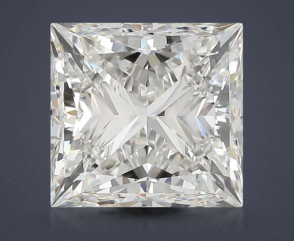 2.53ct J VVS1 Rare Carat Ideal Cut Princess Diamond