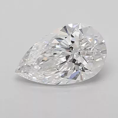 1.06ct D VVS1 Rare Carat Ideal Cut Pear Lab Grown Diamond