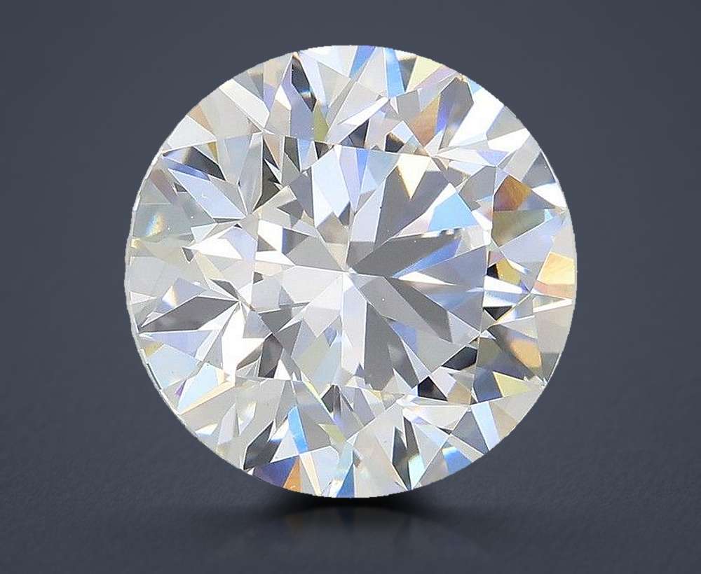 4.51ct E VS1 Rare Carat Ideal Cut Round Lab Grown Diamond