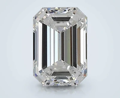 1.52ct D VS2 Rare Carat Ideal Cut Emerald Lab Grown Diamond