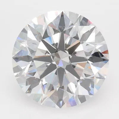3.54ct D VVS1 Rare Carat Ideal Cut Round Lab Grown Diamond