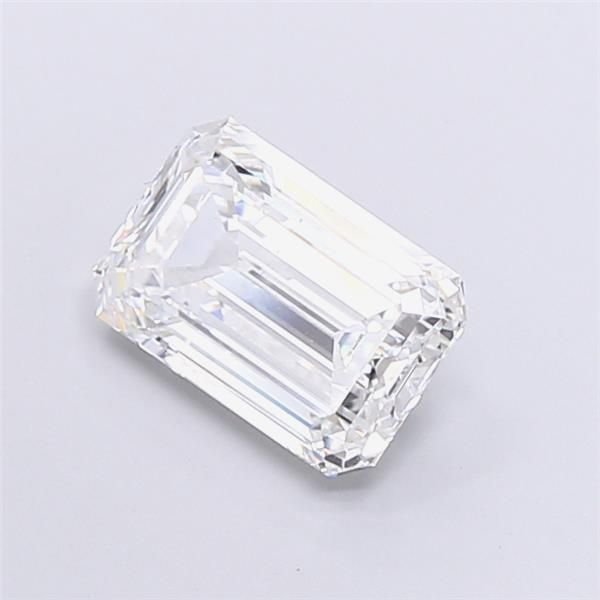 5.01ct F VS2 Rare Carat Ideal Cut Emerald Lab Grown Diamond