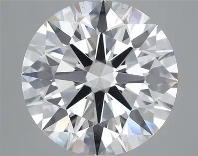 4.55ct F SI1 Rare Carat Ideal Cut Round Lab Grown Diamond