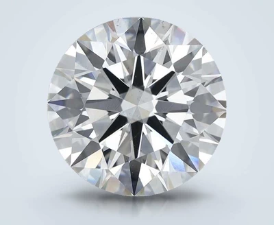 4.55ct F SI1 Rare Carat Ideal Cut Round Lab Grown Diamond