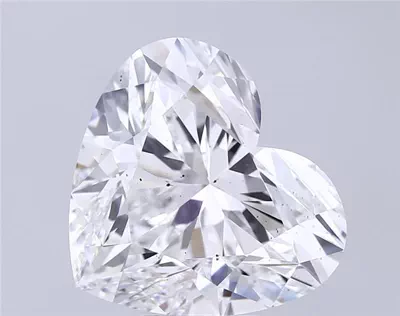 10.09ct D SI1 Rare Carat Ideal Cut Heart Lab Grown Diamond