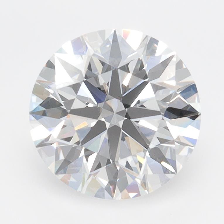2.01ct D VVS2 Rare Carat Ideal Cut Round Lab Grown Diamond