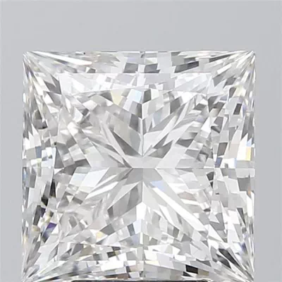 5.77ct G VS1 Rare Carat Ideal Cut Princess Lab Grown Diamond