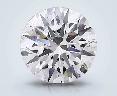 2.80ct F SI1 Rare Carat Ideal Cut Round Lab Grown Diamond