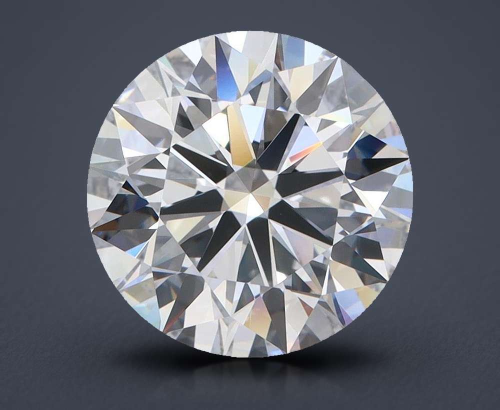 3.94ct D FL Rare Carat Ideal Cut Round Lab Grown Diamond