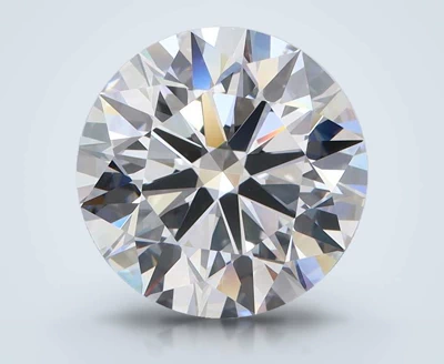 3.94ct D FL Rare Carat Ideal Cut Round Lab Grown Diamond