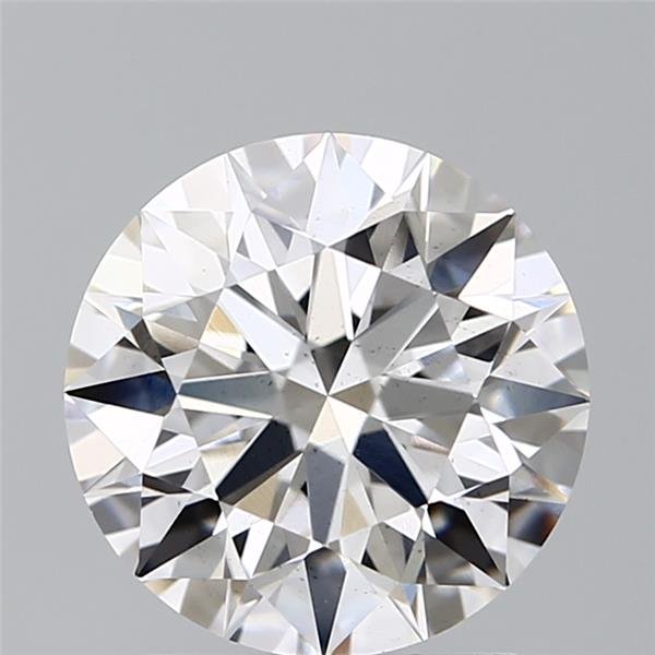 2.08ct E SI1 Rare Carat Ideal Cut Round Lab Grown Diamond