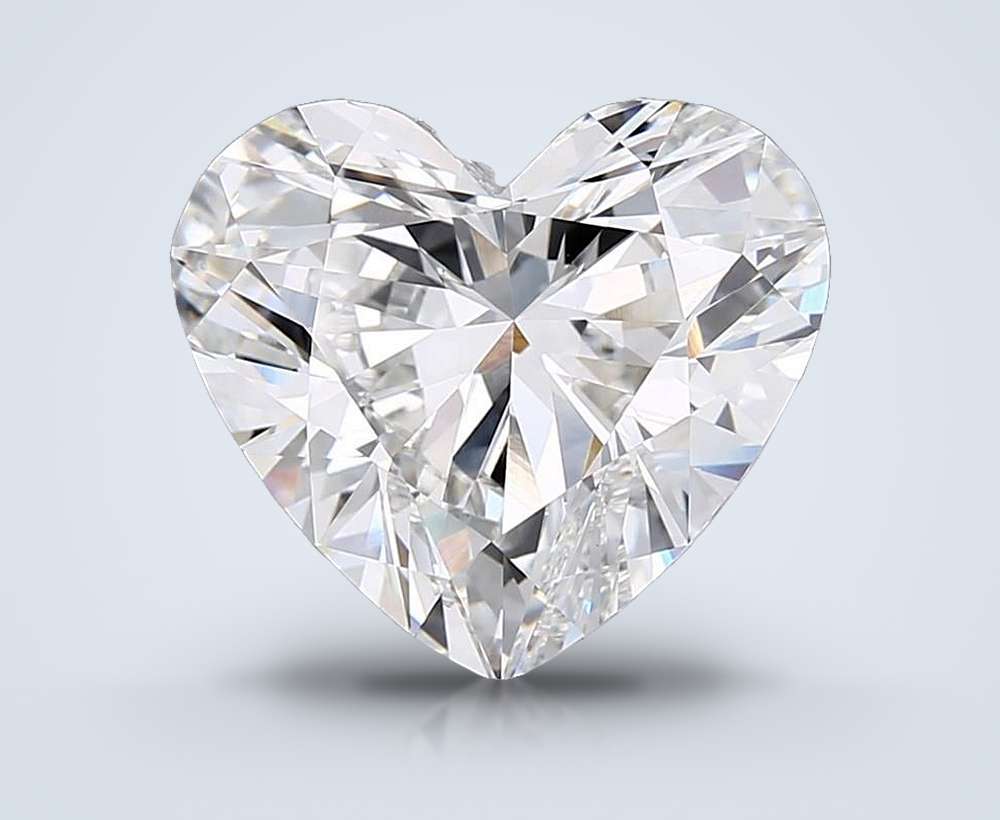 10.01ct G VS1 Excellent Cut Heart Lab Grown Diamond