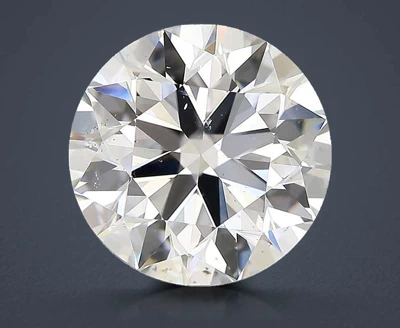 3.00ct F SI1 Rare Carat Ideal Cut Round Diamond