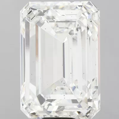 20.02ct F VS2 Rare Carat Ideal Cut Emerald Lab Grown Diamond