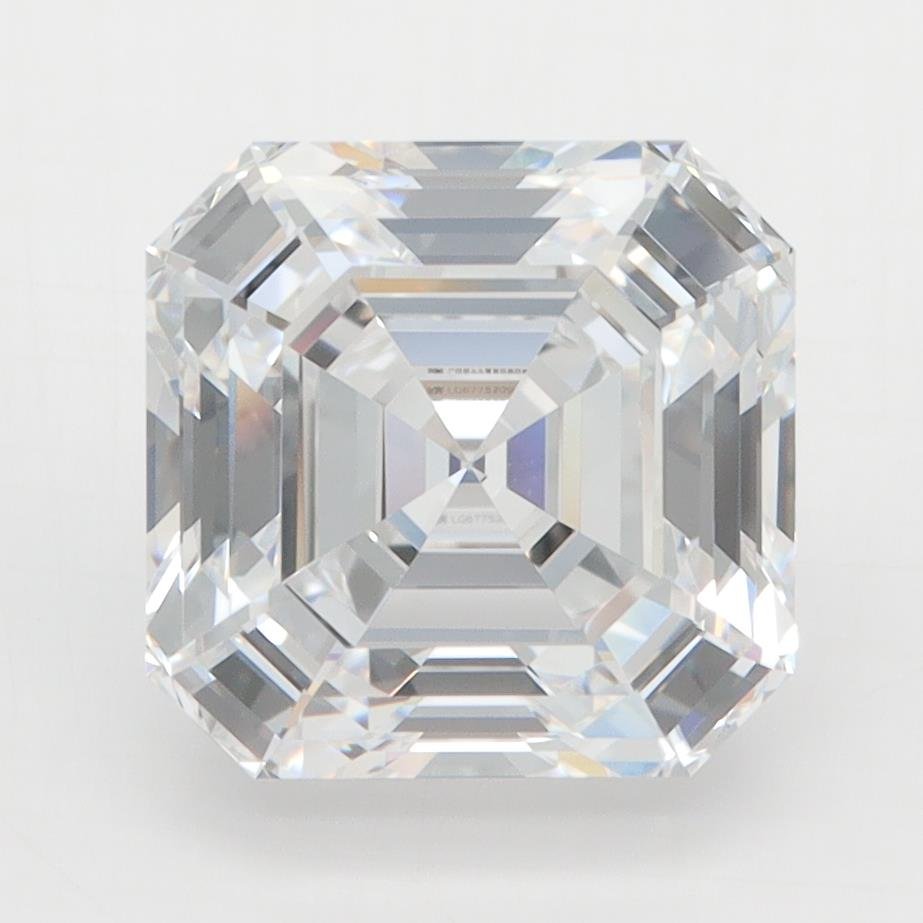 4.04ct D VVS1 Rare Carat Ideal Cut Asscher Lab Grown Diamond