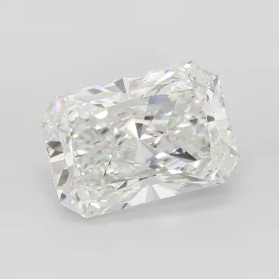 10.25ct F VVS2 Rare Carat Ideal Cut Radiant Lab Grown Diamond