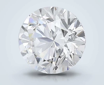3.01ct H VVS2 Excellent Cut Round Lab Grown Diamond